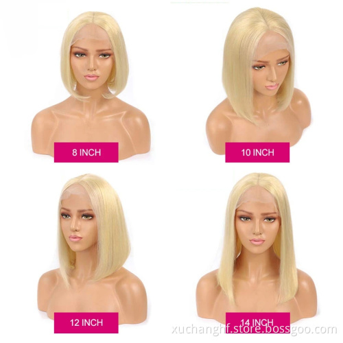 Hot Selling Human Lace Wig Bob,100% Brazilian Custom Black Lace Front Wig,Silky Straight Human Virgin Hair Wig
